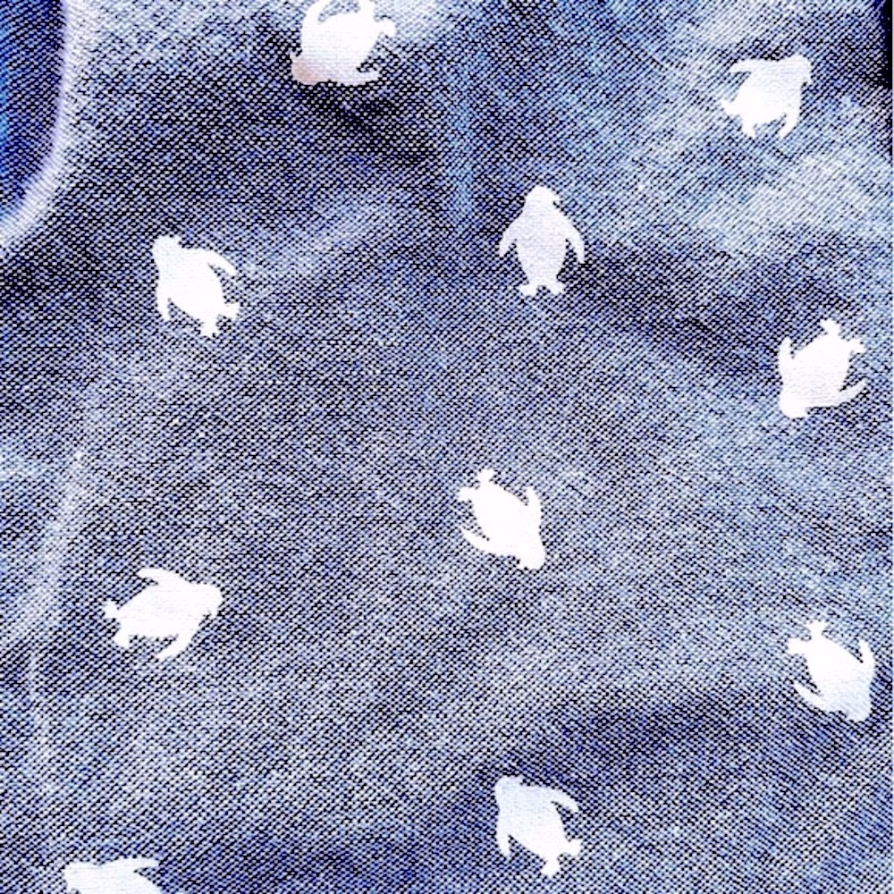 4/$21💥Fun 🐧 Penguins Chambray Printed Button-Down Dress Shirt, Blue & White